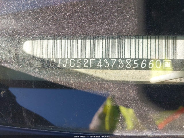 Продажа на аукционе авто 2003 Chevrolet Cavalier, vin: 1G1JC52F437385660, номер лота: 43912011