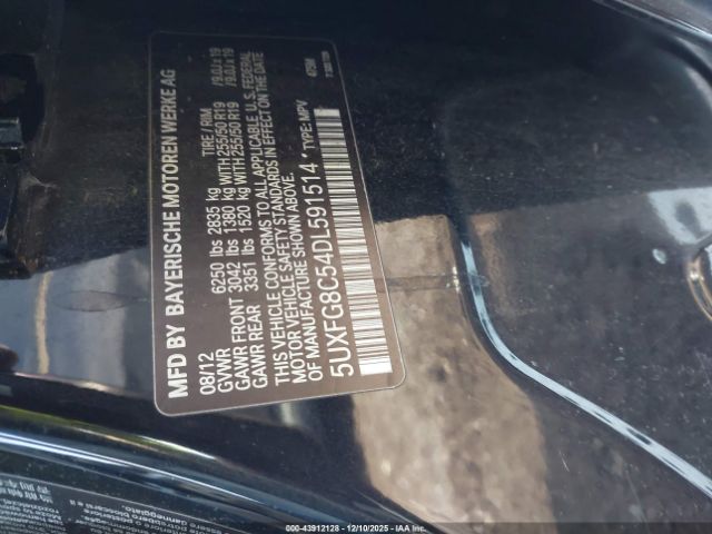 2013 BMW X6 5UXFG8C54DL591514 Photo 8