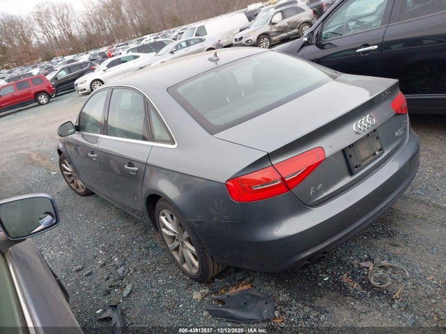 2013 AUDI A4 WAUFFAFLXDN006524 Photo 2