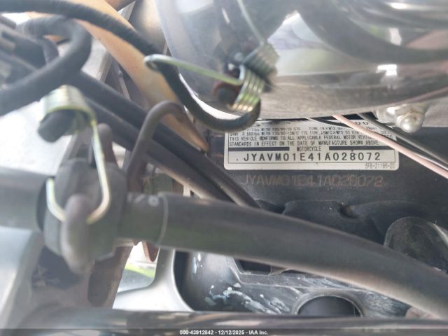 2001 YAMAHA XVS65 JYAVM01E41A028072 Photo 9