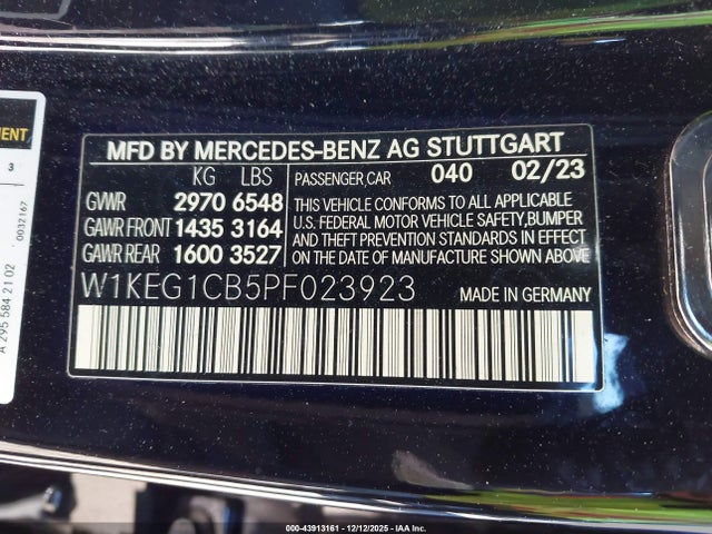 2023 MERCEDES-BENZ EQE 350 W1KEG1CB5PF023923 Photo 8