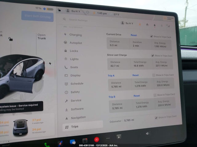 2026 TESLA MODEL Y 7SAYGDEE5TA414312 Photo 6
