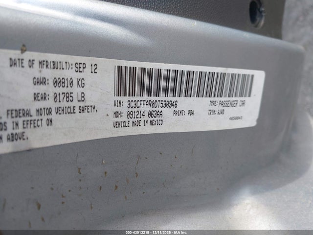 2013 FIAT 500 3C3CFFAR0DT530946 Photo 8