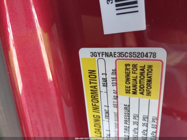 2012 CADILLAC SRX 3GYFNAE35CS520478 Photo 8