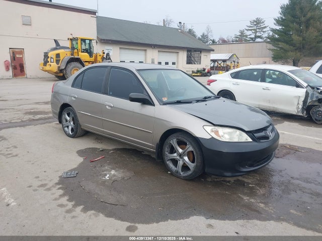 2005 Honda Civic Lx მანქანა იყიდება აუქციონზე, vin: 2HGES16575H505949, აუქციონის ნომერი: 43913367
