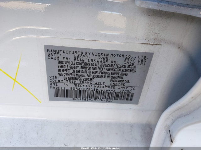 Nissan Sentra S Xtronic Cvt 2024 3N1AB8BV2RY264350 Image 9
