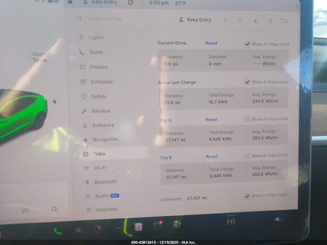 2022 TESLA MODEL 3 5YJ3E1EBXNF122484 Photo 6