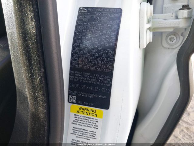 2019 JAGUAR E-PACE SADFJ2FX4K1Z71513 Photo 8