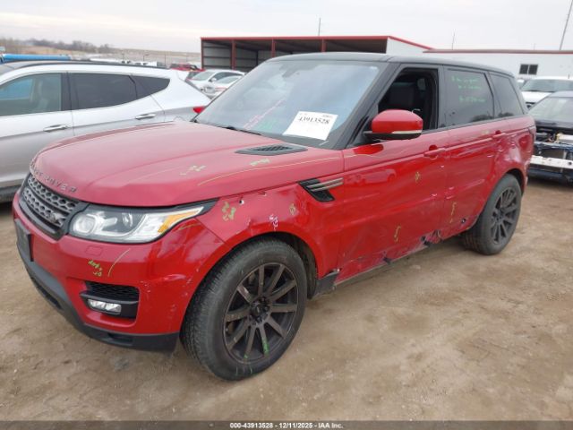 2016 LAND ROVER RANGE ROVER SPORT SALWG2KF0GA597182 Photo 1