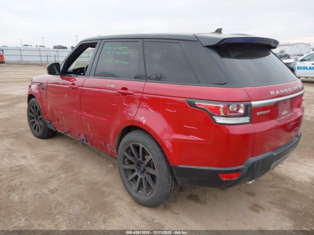 2016 LAND ROVER RANGE ROVER SPORT SALWG2KF0GA597182 Photo 2