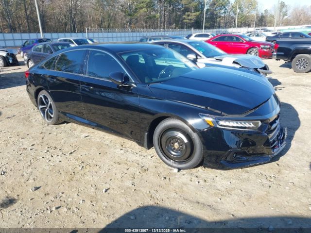 2022 HONDA ACCORD 1HGCV1F45NA104582