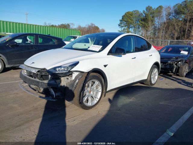2020 TESLA MODEL Y 5YJYGDEEXLF026315 Photo 1