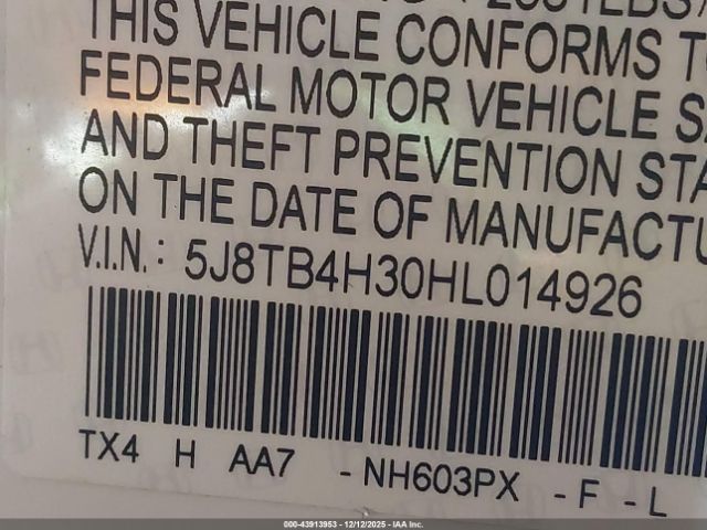 2017 ACURA RDX 5J8TB4H30HL014926 Photo 8