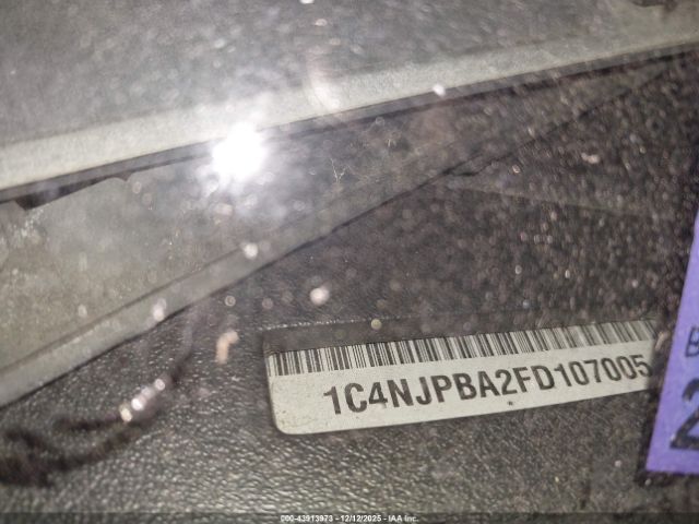 2015 JEEP PATRIOT 1C4NJPBA2FD107005 Photo 8