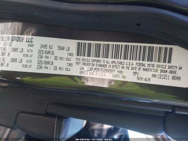 Jeep Cherokee Limited 2014 1C4PJMDS1EW200307 Image 9