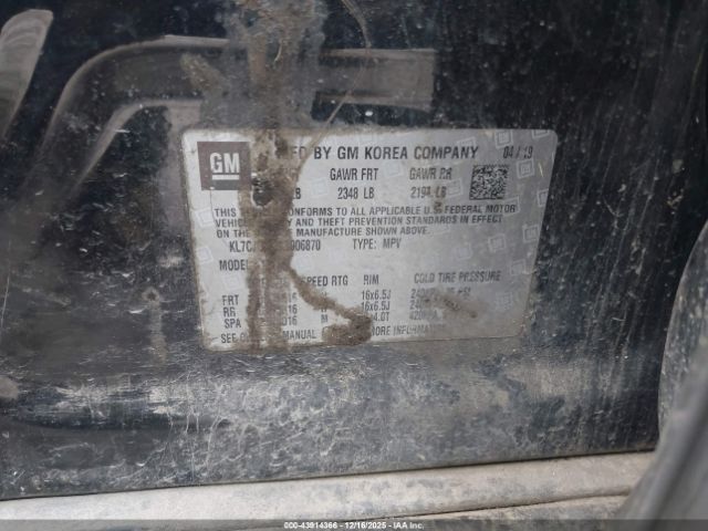 2019 CHEVROLET TRAX KL7CJLSB3KB906870 Photo 8