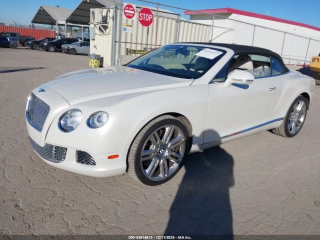 2013 BENTLEY CONTINENTAL GTC SCBGR3ZA0DC079078 Photo 1