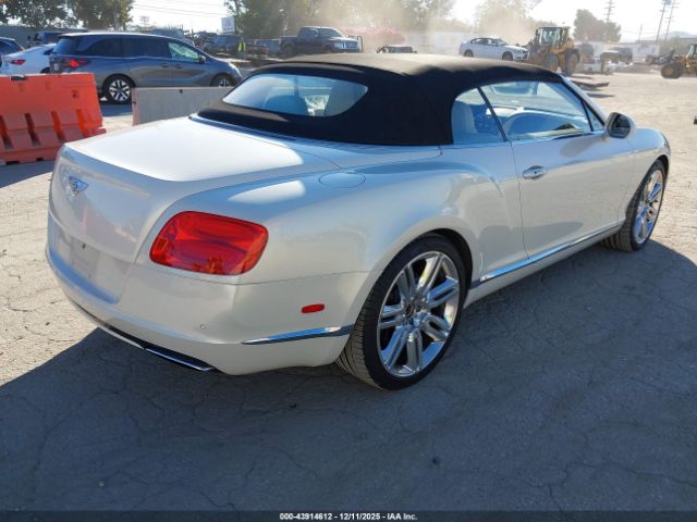 2013 BENTLEY CONTINENTAL GTC SCBGR3ZA0DC079078 Photo 3