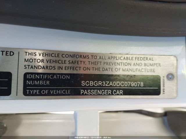 2013 BENTLEY CONTINENTAL GTC SCBGR3ZA0DC079078 Photo 8