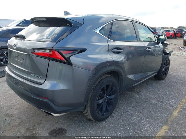 2017 Lexus Nx 200t F Sport მანქანა იყიდება აუქციონზე, vin: JTJYARBZ7H2070513, აუქციონის ნომერი: 43914672