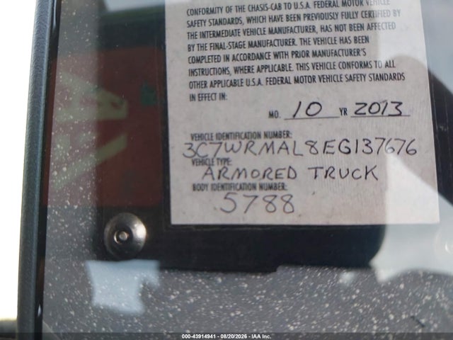 3C7WRMAL8EG137676 RAM 5500 Chassis Tradesman/slt