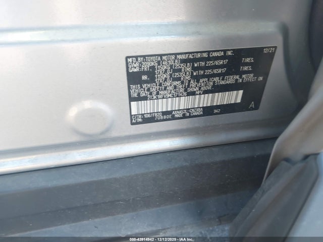 2021 TOYOTA RAV4 2T3K1RFV9MC171426 Photo 8