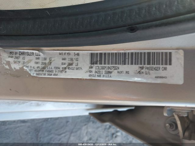 2008 CHRYSLER SEBRING 1C3LD66M18N275524 Photo 8