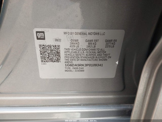 Cadillac Ct4 Luxury 2023 1G6DA5RK3P0109341 Image 9
