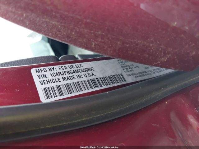 2021 JEEP GRAND CHEROKEE 1C4RJFBG4MC550632 Photo 8