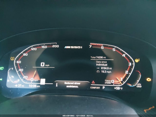 WBAJS7C02LBN96639 BMW M550i Xdrive