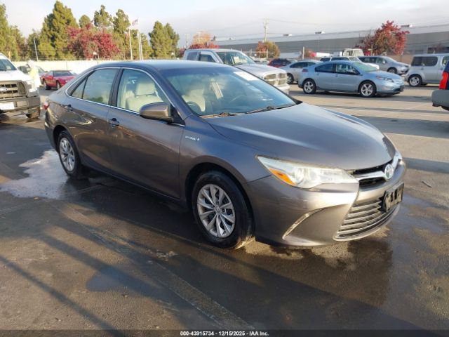 2016 TOYOTA CAMRY HYBRID 4T1BD1FK7GU178076