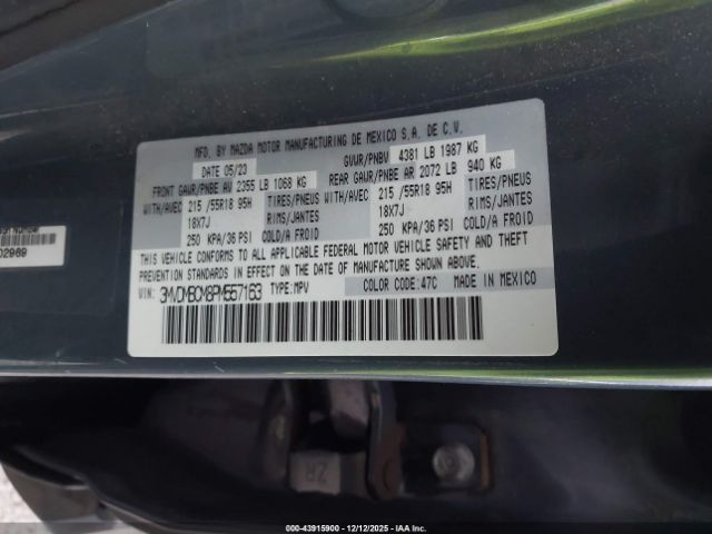 2023 MAZDA CX-30 3MVDMBCM8PM557163 Photo 8