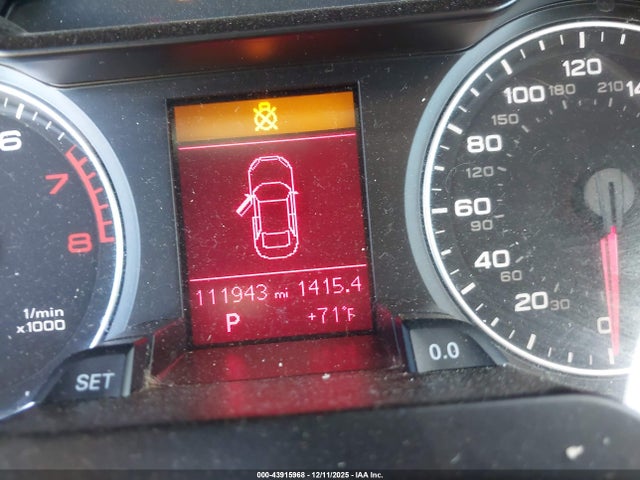 2011 AUDI A4 WAUAFAFL7BN054019 Photo 6