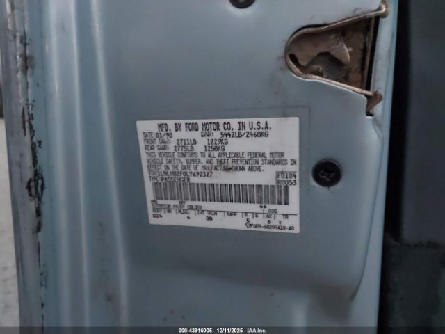 1990 LINCOLN TOWN CAR 1LNLM82F0LY692327 Photo 8