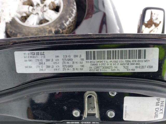 2019 RAM 1500 CLASSIC 1C6RR7TT3KS606273 Photo 8