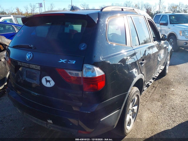 2007 Bmw X3 3.0si მანქანა იყიდება აუქციონზე, vin: WBXPC93427WF14504, აუქციონის ნომერი: 43916123