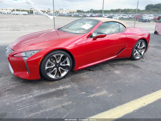 2021 LEXUS LC 500 JTHKPAAY3MA104169 Photo 1