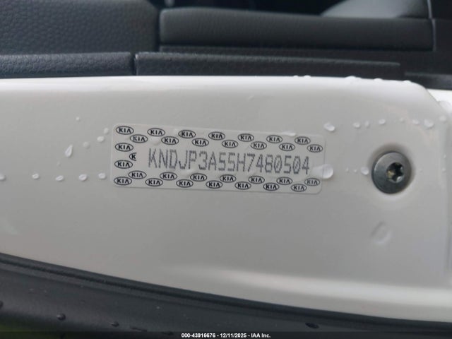 KIA SOUL + 2017 KNDJP3A55H7480504 Image 9