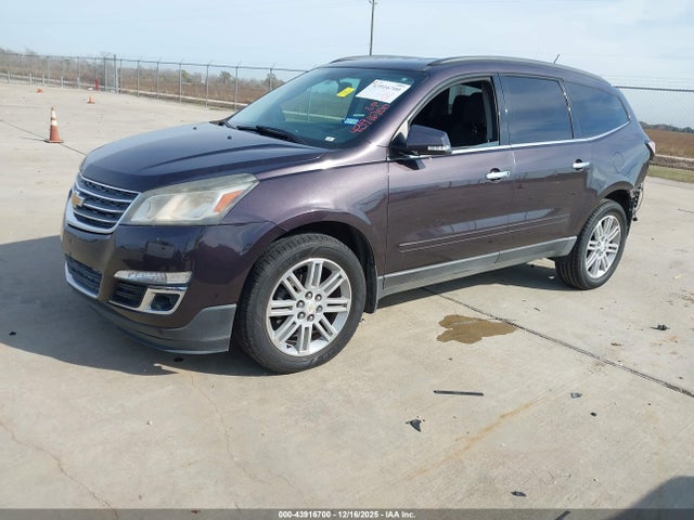 Chevrolet Traverse 1lt 2015 1GNKRGKDXFJ370910 Image 2