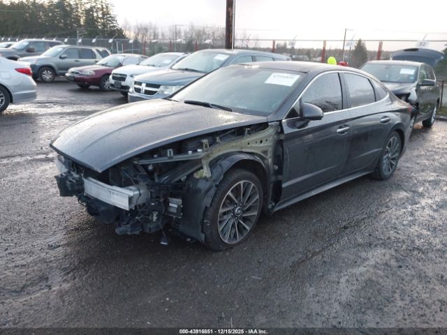 2021 HYUNDAI SONATA KMHL34J29MA155640 Photo 1