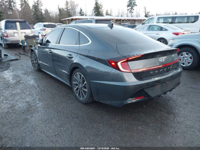 2021 HYUNDAI SONATA KMHL34J29MA155640 Photo 2