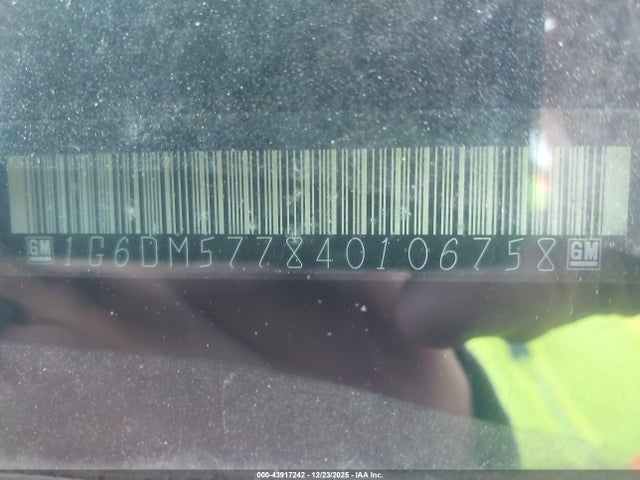 2004 CADILLAC CTS 1G6DM577840106758 Photo 8