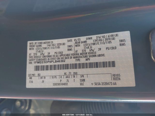 2023 FORD BRONCO 1FMEE5DP9PLB46302 Photo 8