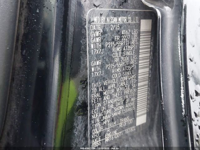 2015 NISSAN JUKE JN8AF5MV4FT559665 Photo 8