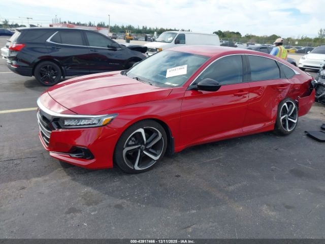 2022 HONDA ACCORD 1HGCV1F40NA057994 Photo 1