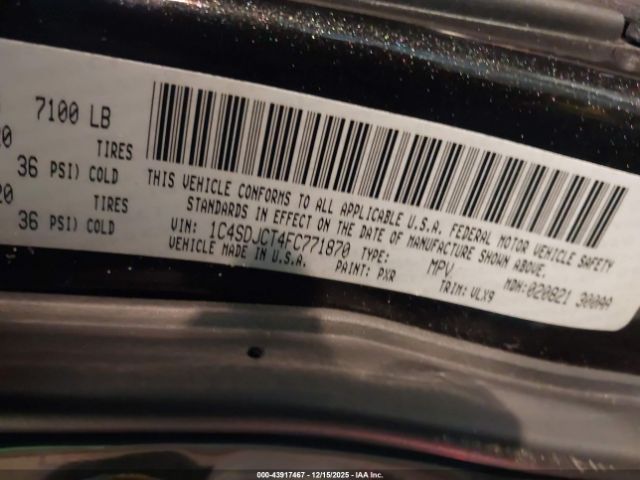 2015 DODGE DURANGO 1C4SDJCT4FC771870 Photo 8