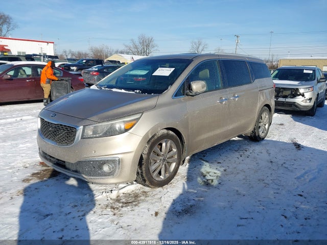 Продаж на аукціоні авто 2015 Kia Sedona Sx Luxury, vin: KNDME5C13F6027669, номер лоту: 43917518