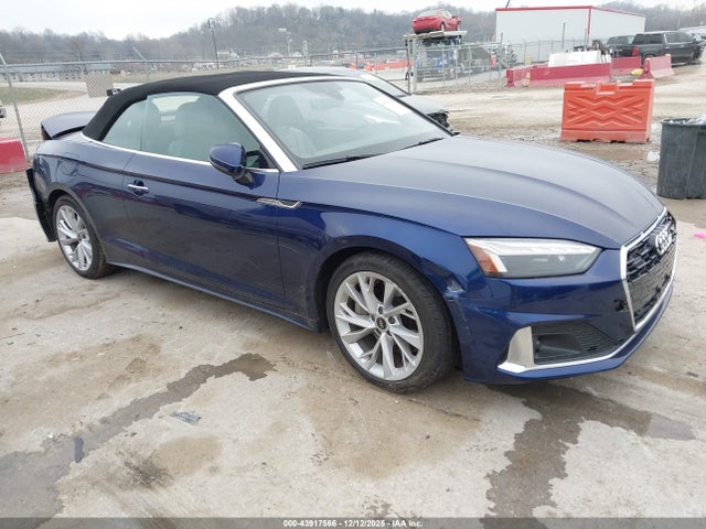 2021 AUDI A5 CABRIOLET WAUWAGF52MN003734