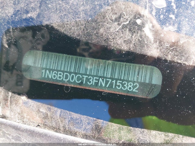 1N6BD0CT3FN715382 Nissan Frontier Sv-i4