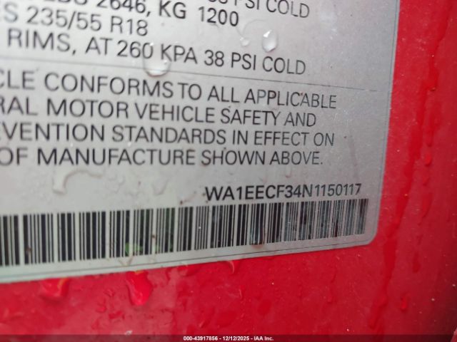 2022 AUDI Q3 WA1EECF34N1150117 Photo 8